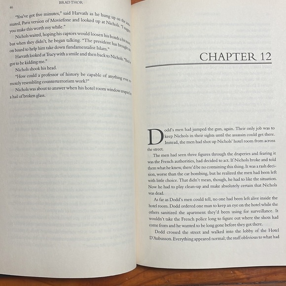 NWT 1st Edition Brad Thor The Last Patriot A Thriller NYT Bestseller - Picture 9 of 13